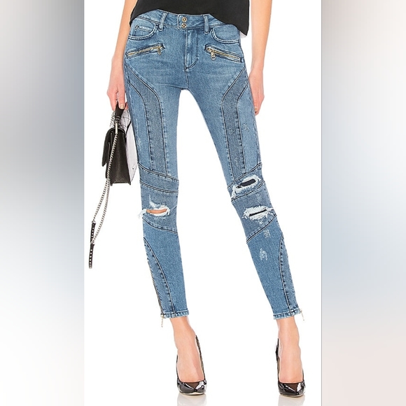 Tommy Hilfiger W/ Gigi Hadid Venice High-Waisted Skinny Jeans Size 26 NWT - Picture 3 of 16